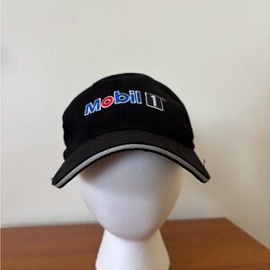 Mobil 1 Black Baseball Cap